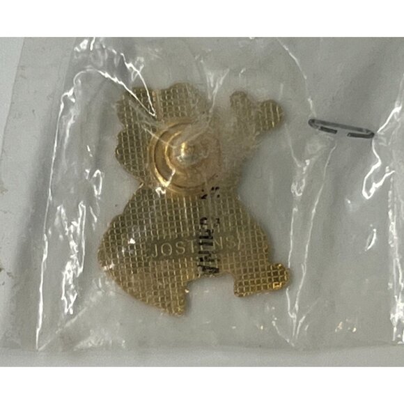 Vintage Little League Pin 1985 Dugout Bear Original Baseball Softball NEW SEALED - Picture 4 of 4